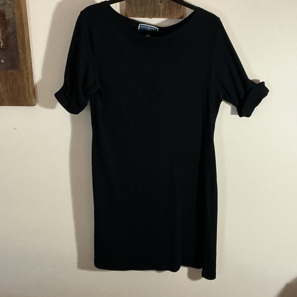Kendra Scott Sport Black Short Sleeve Dress